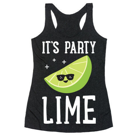 It's Party Lime Racerback Tank Top