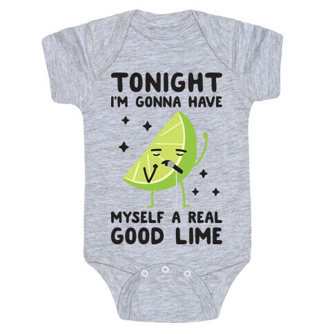 Tonight I'm Gonna Have Myself a Real Good Lime Baby One-Piece