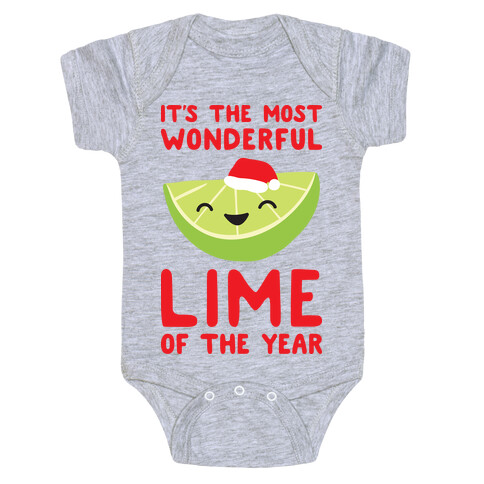 It's The Most Wonderful Lime of the Year Baby One-Piece