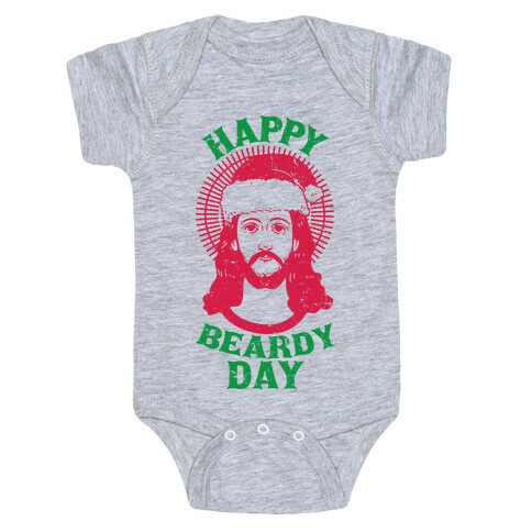 Happy Beardy Day Baby One-Piece