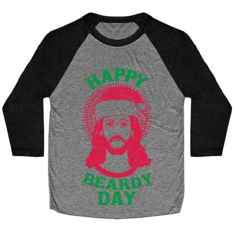 Happy Beardy Day Baseball Tee