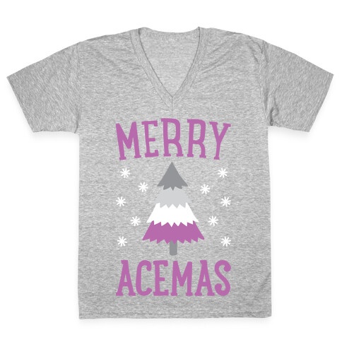 Merry Acemas V-Neck Tee Shirt