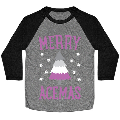 Merry Acemas Baseball Tee