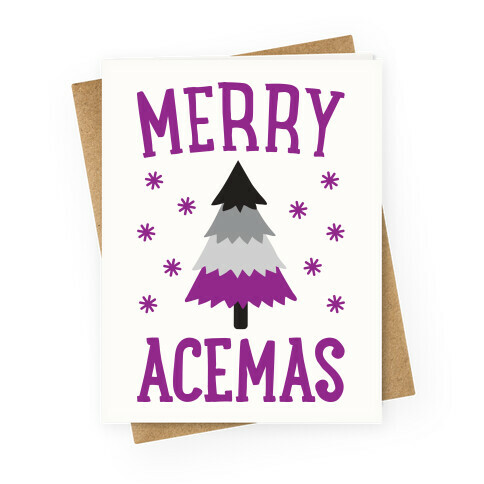 Merry Acemas Greeting Card