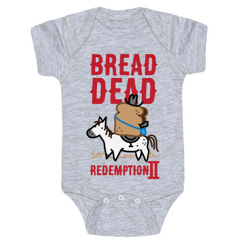Bread Dead Redemption 2 Baby One-Piece