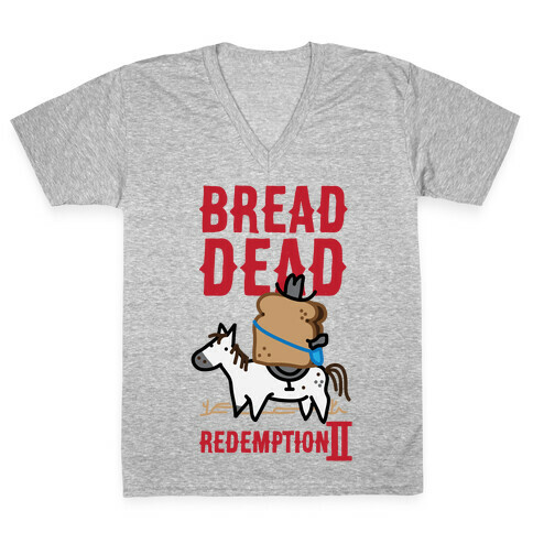 Bread Dead Redemption 2 V-Neck Tee Shirt