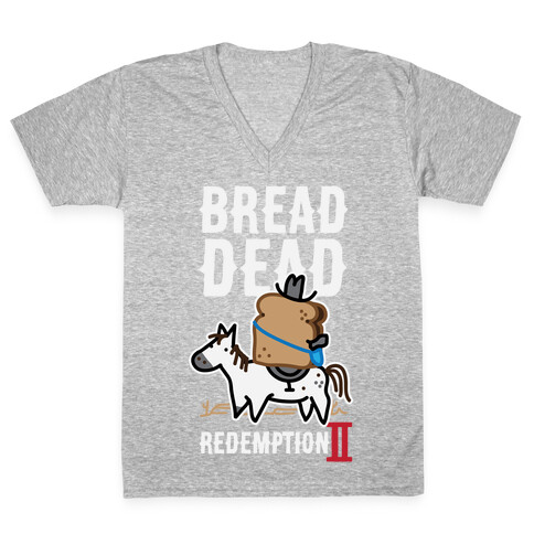 Bread Dead Redemption 2 V-Neck Tee Shirt