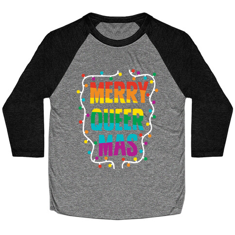 Merry Queer-mas Baseball Tee