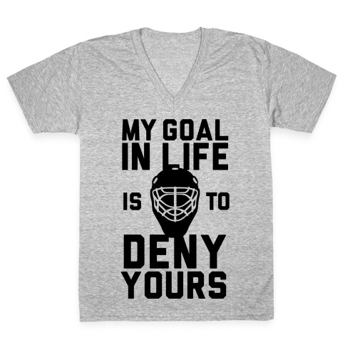 Goal Stopper V-Neck Tee Shirt