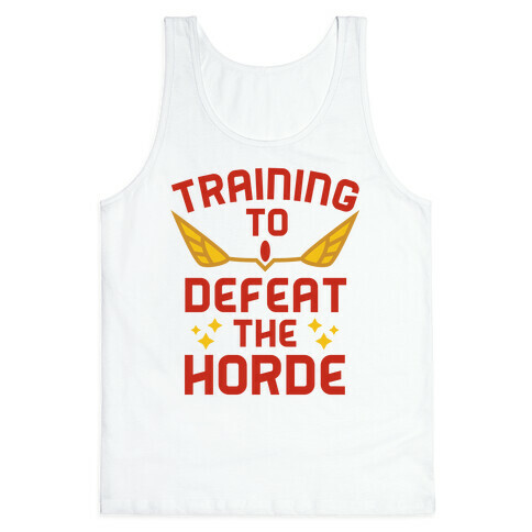 Training to Defeat the Horde Tank Top