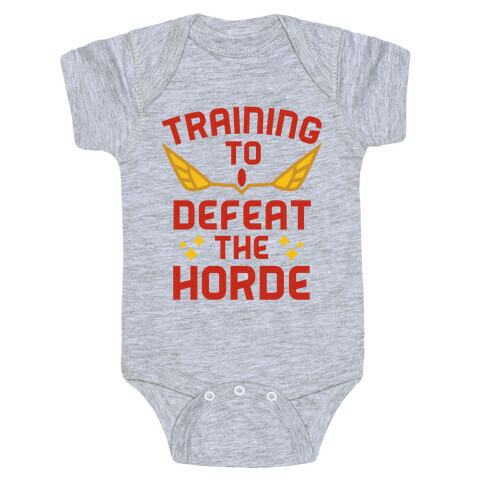 Training to Defeat the Horde Baby One-Piece