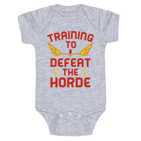 Training to Defeat the Horde Baby One-Piece