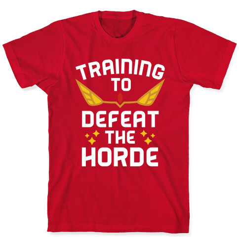 Training to Defeat the Horde T-Shirt