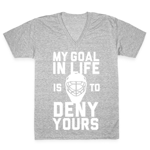 Goal Stopper V-Neck Tee Shirt