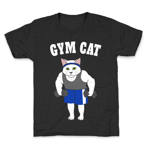 Gym Cat Kids T-Shirt