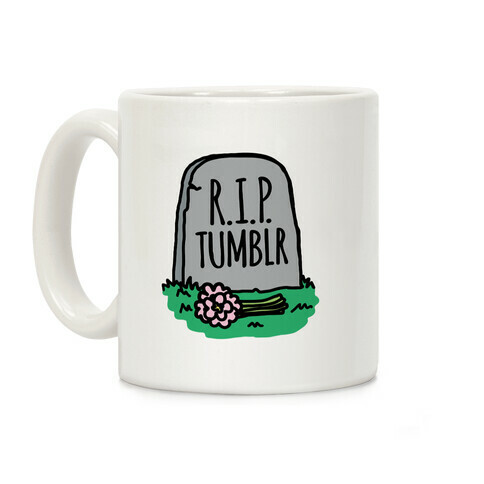 R.I.P. Tumblr Coffee Mug