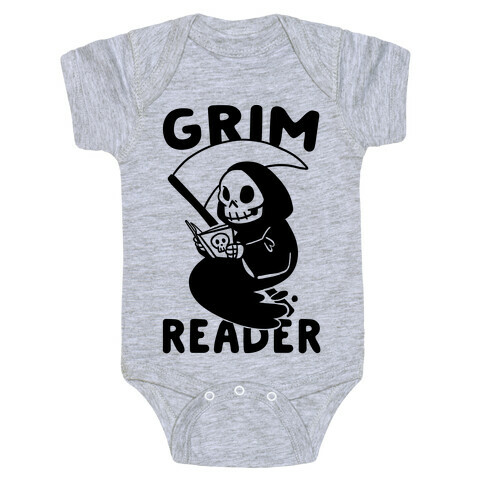 Grim Reader Baby One-Piece