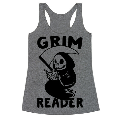 Grim Reader Racerback Tank Top