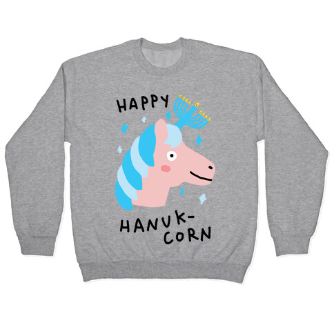 Happy Hanuk-Corn Unicorn Pullover