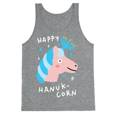 Happy Hanuk-Corn Unicorn Tank Top
