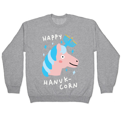 Happy Hanuk-Corn Unicorn Pullover