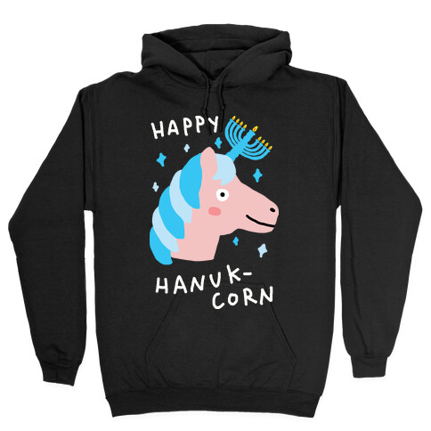 Happy Hanuk-Corn Unicorn Hooded Sweatshirt