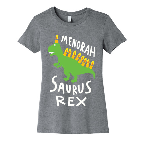 Menorah Saurus Rex  Womens T-Shirt