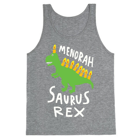 Menorah Saurus Rex  Tank Top