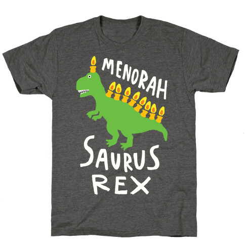 Menorah Saurus Rex  T-Shirt