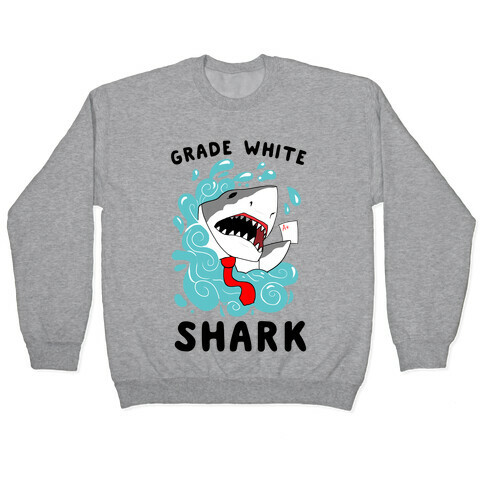 Grade White Shark Pullover