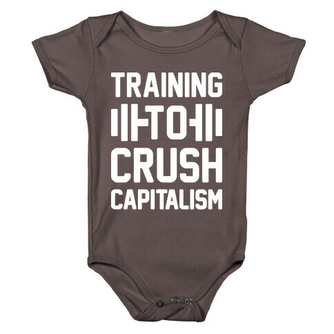 Training To Crush Capitalism Baby One-Piece