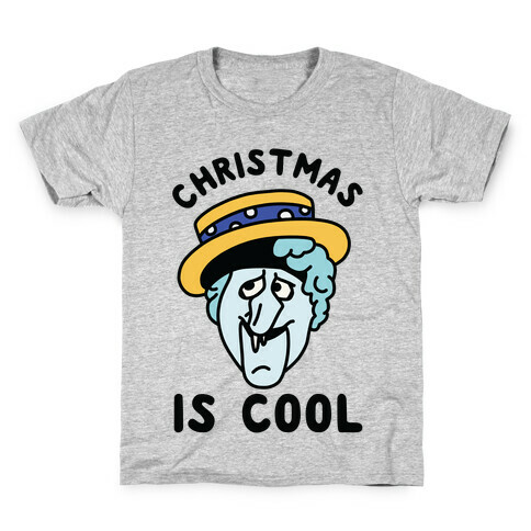 Christmas is Cool Snow Miser Kids T-Shirt