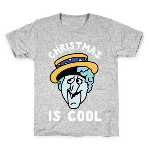 Christmas is Cool Snow Miser Kids T-Shirt