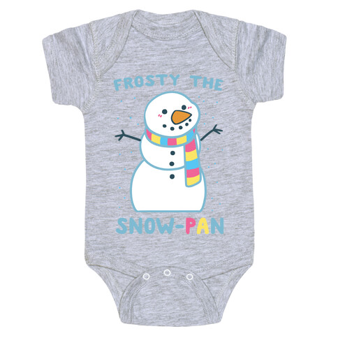 Frosty the Snow-Pan Baby One-Piece