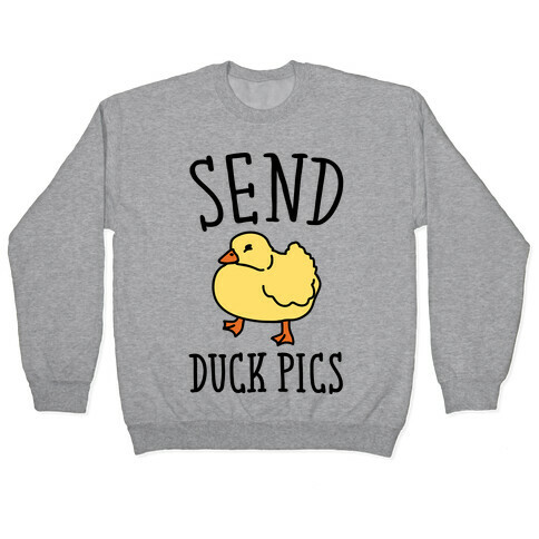 Send Duck Pics Parody Pullover