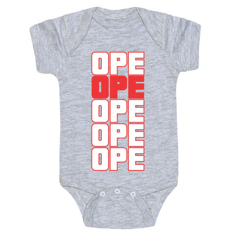 Ope Ope Ope Baby One-Piece