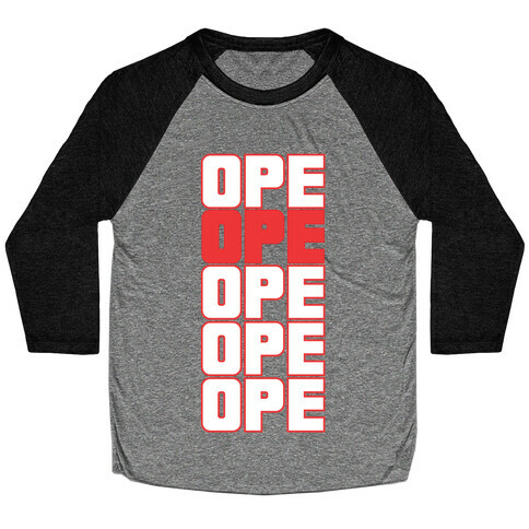 Ope Ope Ope Baseball Tee