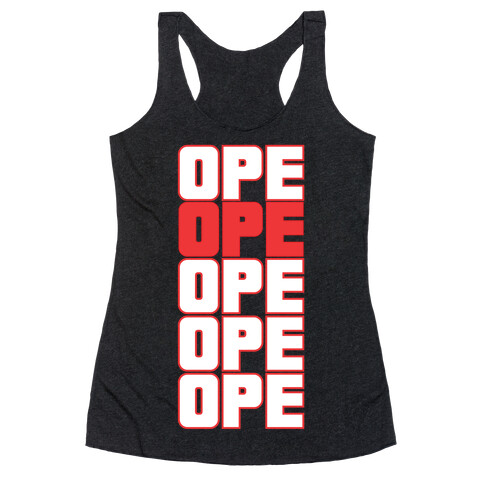 Ope Ope Ope Racerback Tank Top