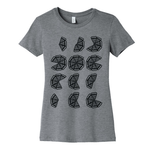 Waxing and Waning Pizza Womens T-Shirt