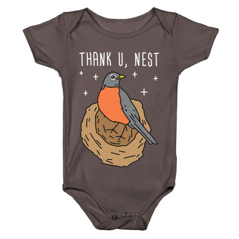 Thank U, Nest - Bird Baby One-Piece