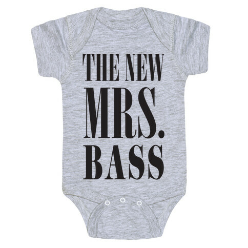 The New Mrs. Bass Baby One-Piece