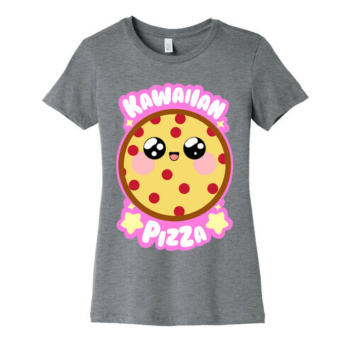 Kawaiian Pizza Womens T-Shirt