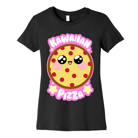 Kawaiian Pizza Womens T-Shirt