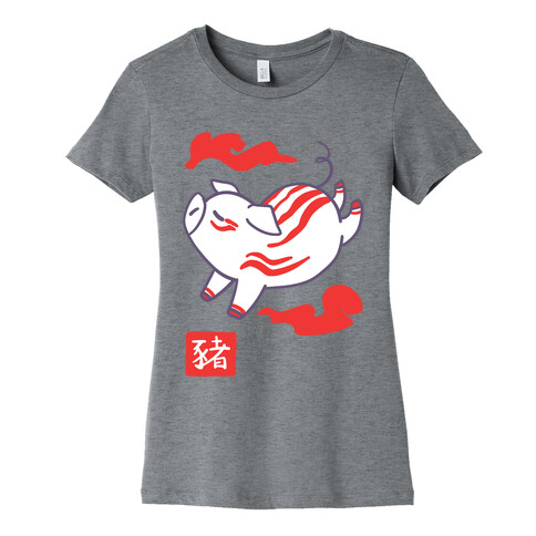 Pig - Chinese Zodiac Womens T-Shirt