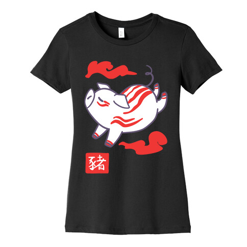 Pig - Chinese Zodiac Womens T-Shirt