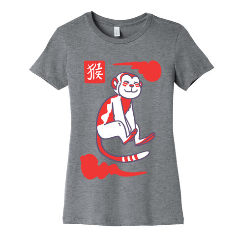 Monkey - Chinese Zodiac Womens T-Shirt