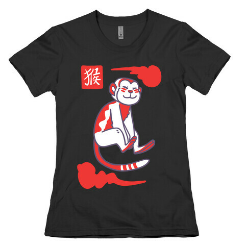 Monkey - Chinese Zodiac Womens T-Shirt