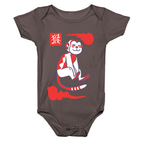 Monkey - Chinese Zodiac Baby One-Piece