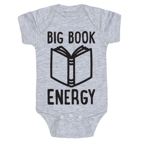 Big Book Energy Baby One-Piece