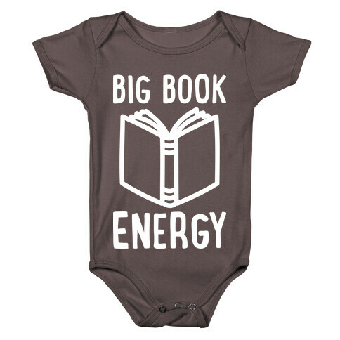 Big Book Energy Baby One-Piece